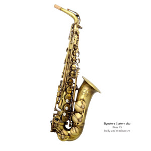 TREVOR JAMES Signature Custom RAW "XS" alto saxophone